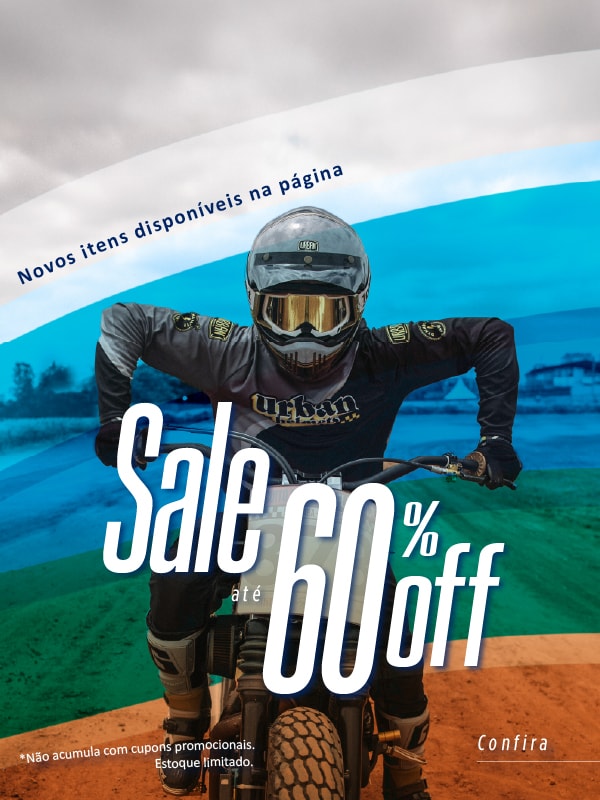 Sale com até 60%OFF