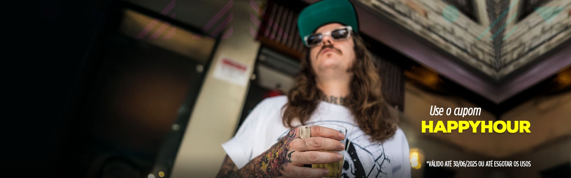 Cupom HAPPYHOUR