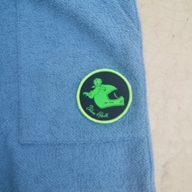 Bermuda Urban Fleece Curta Azul