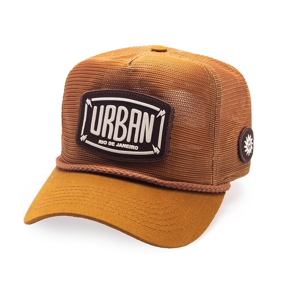 Boné Urban Caramel Mesh Trucker