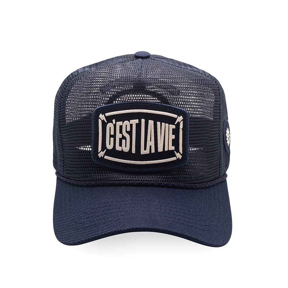 Boné Urban Dark Blue Mesh Trucker