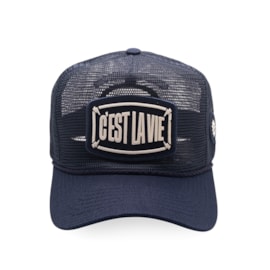 Boné Urban Dark Blue Mesh Trucker