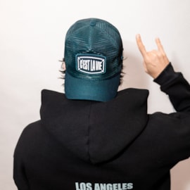 Boné Urban Dark Blue Mesh Trucker