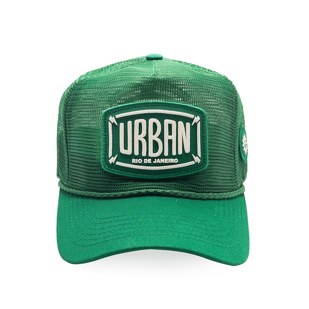 Boné Urban Green Mesh Trucker