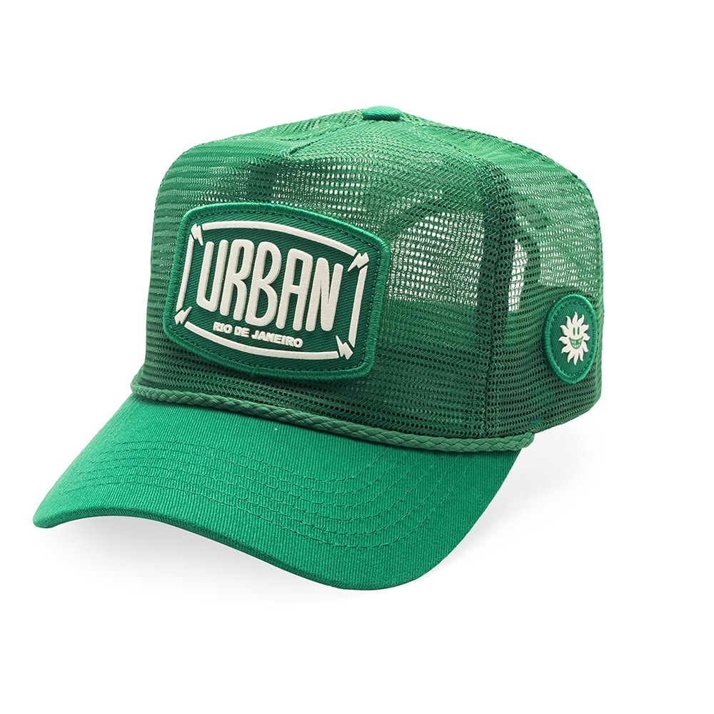 Boné Urban Green Mesh Trucker