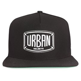 Boné Urban Helmets Black Snapback