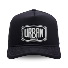 Boné Urban Helmets Black Trucker