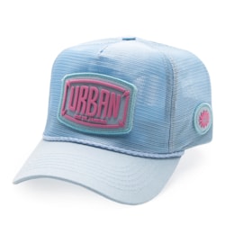Boné Urban Ligth Blue Mesh Trucker