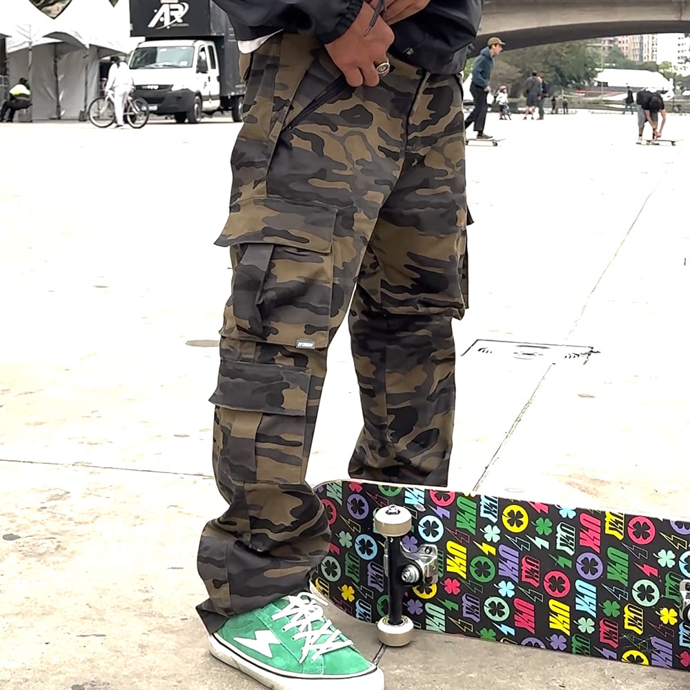 Calça Cargo ByUrban Camo