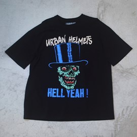Camiseta Oversized Urban Hell Yeah Preta