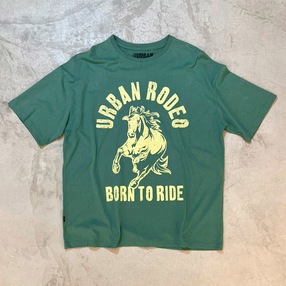Camiseta Oversized Urban Rodeo Verde