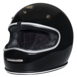 Capacete Urban Bigbore Blackout Vintage