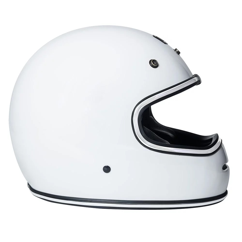 Capacete Urban Bigbore Branco Vintage