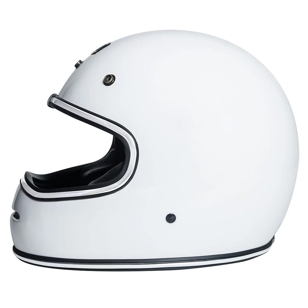 Capacete Urban Bigbore Branco Vintage