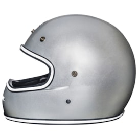 Capacete Urban Bigbore Double D Silver Flake Vintage