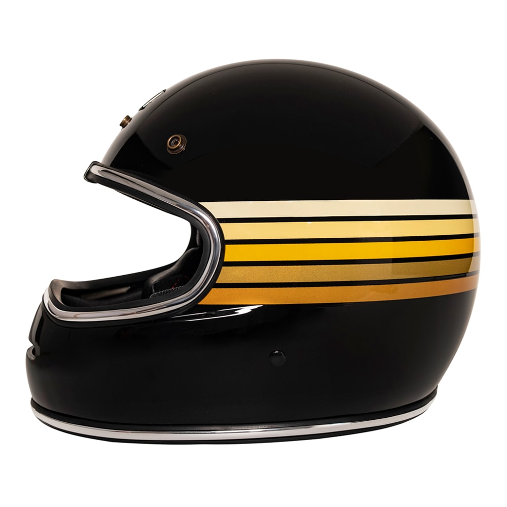 Capacete Urban Bigbore Golden Stripes