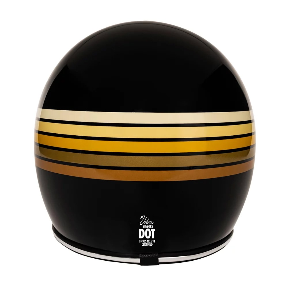 Capacete Urban Bigbore Golden Stripes