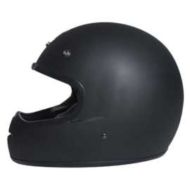 Capacete Urban Bigbore Matte Black Vintage