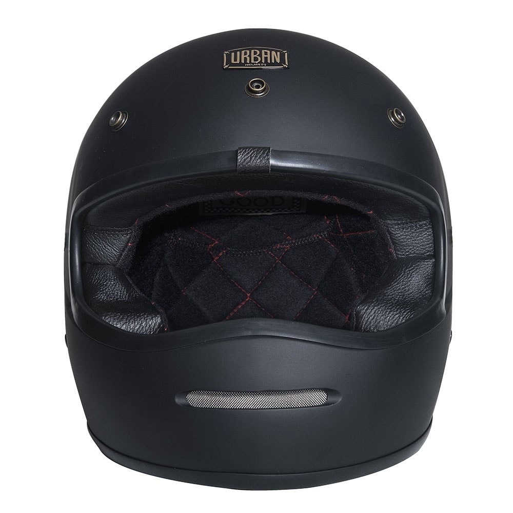 Capacete Urban Bigbore Matte Black Vintage