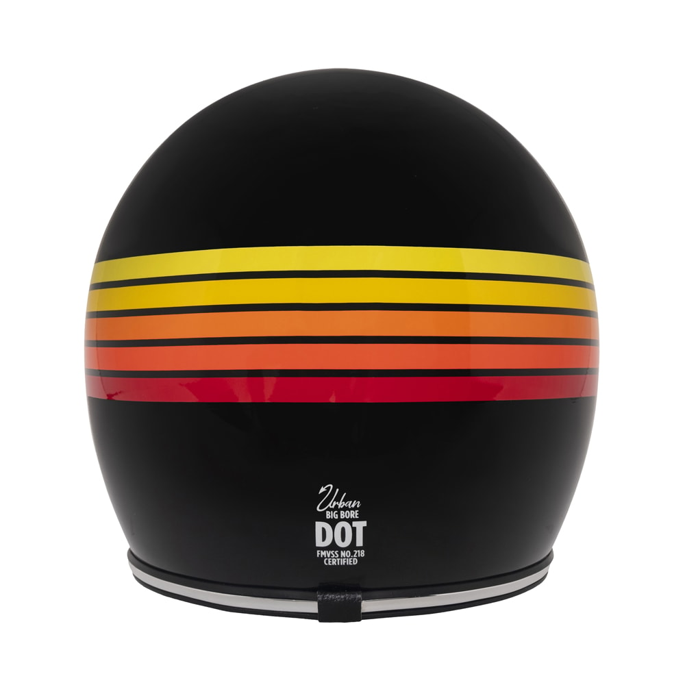 Capacete Urban Bigbore S Fire Stripes