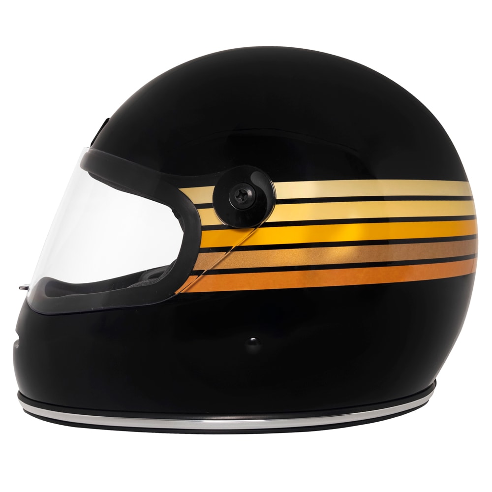 Capacete Urban Bigbore S Golden Stripes