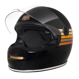 Capacete Urban Bigbore S Golden Stripes