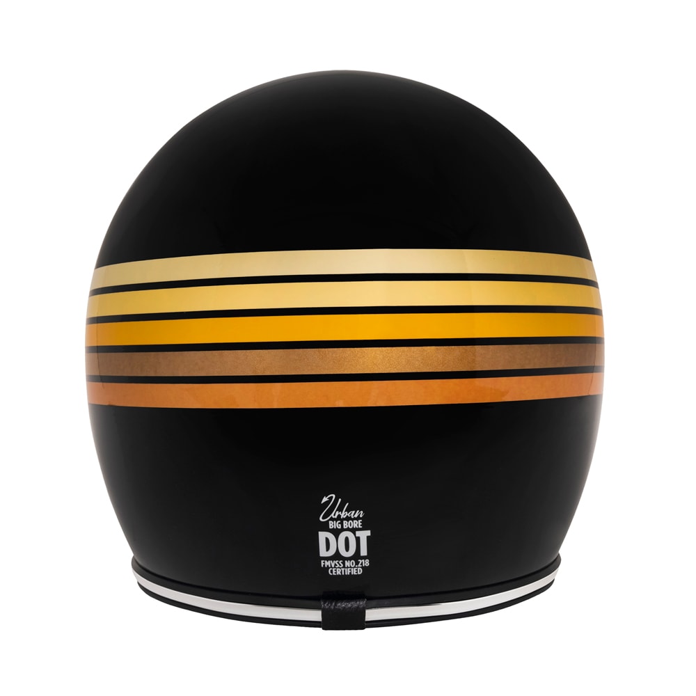 Capacete Urban Bigbore S Golden Stripes