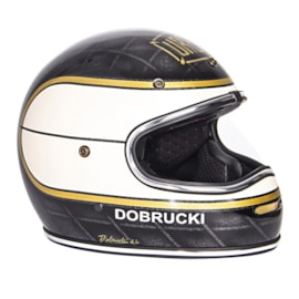 Capacete Urban Bigbore Vintage Racer by Célio