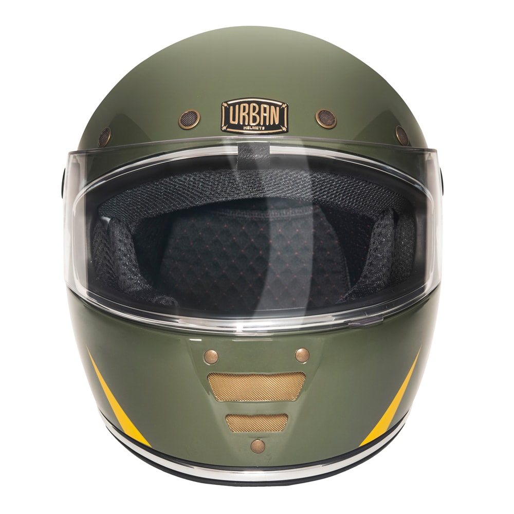 Capacete Urban Cafe Racer Bolt Army