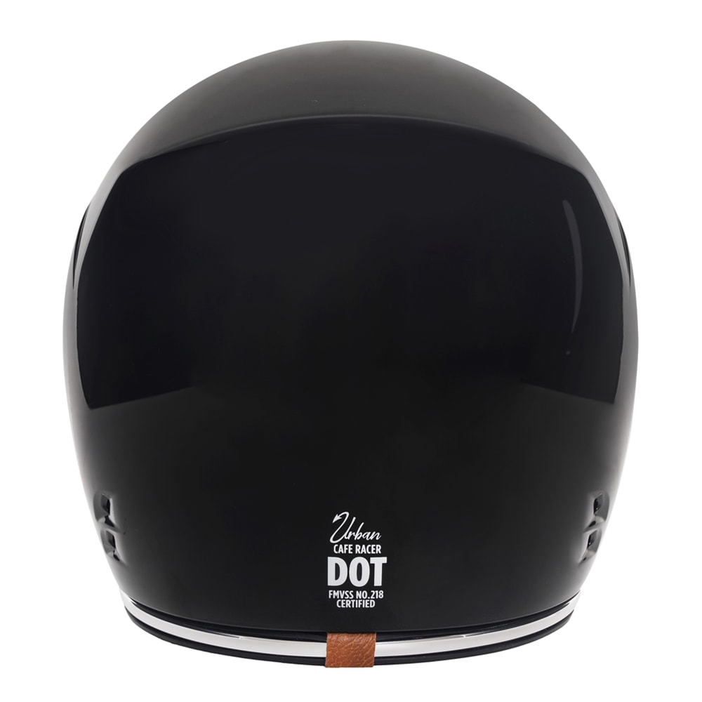 Capacete Urban Cafe Racer Camel Black Edition