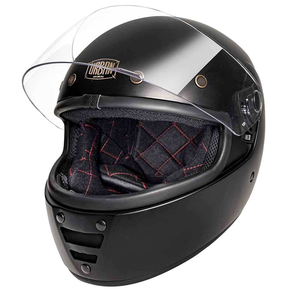 Capacete Urban Cafe Racer Matte Black