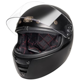 Capacete Urban Cafe Racer Matte Black