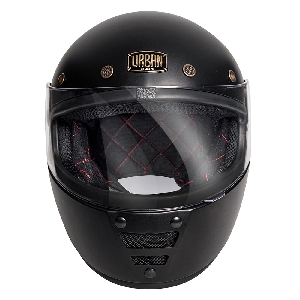 Capacete Urban Cafe Racer Matte Black