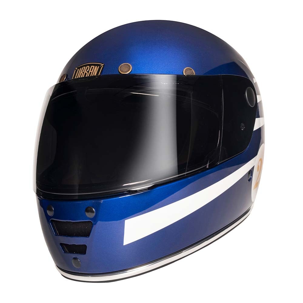 Capacete Urban Cafe Racer Shifuto Azul