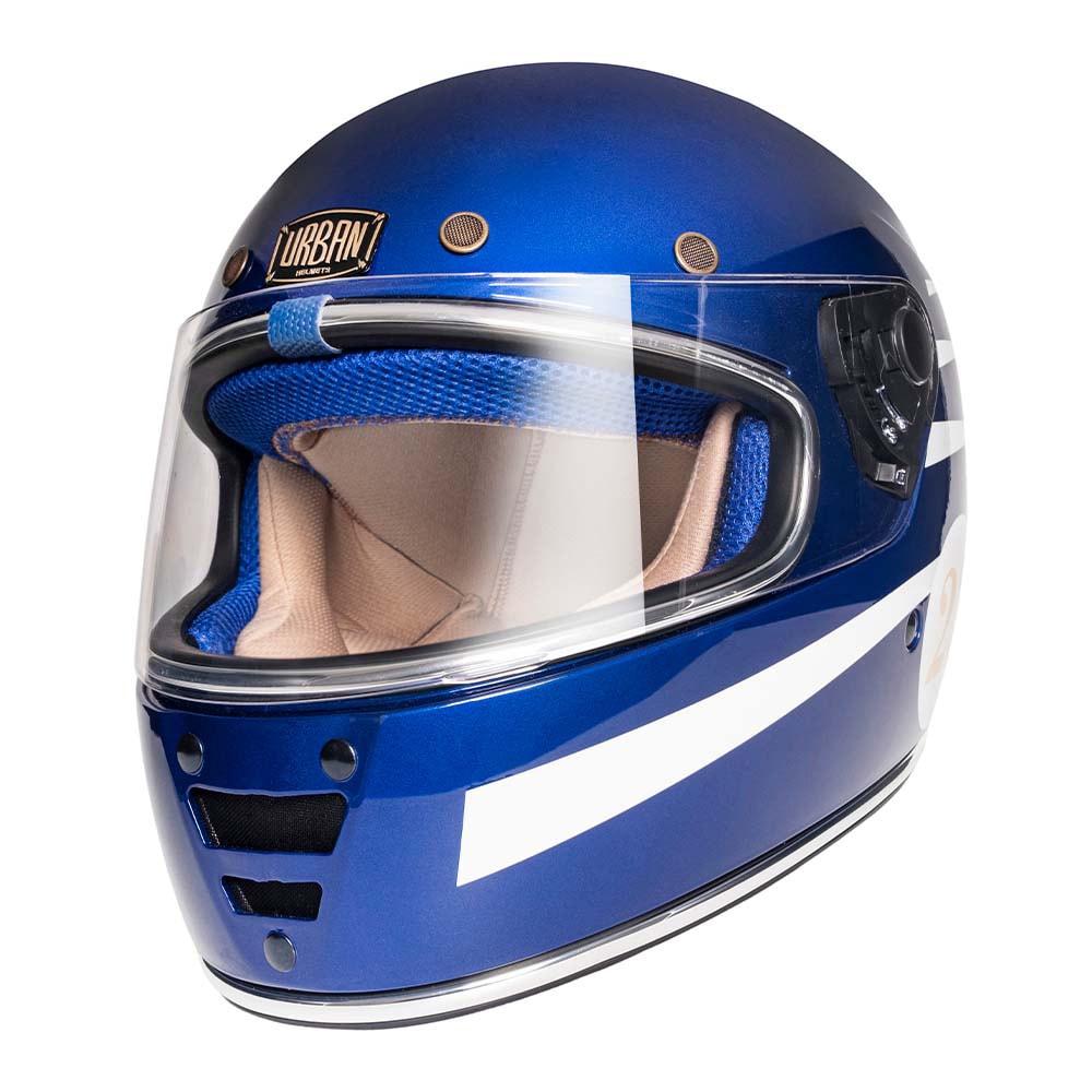 Capacete Urban Cafe Racer Shifuto Azul