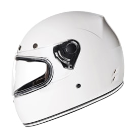 Capacete Urban Cafe Racer White