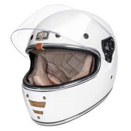 Capacete Urban Cafe Racer White