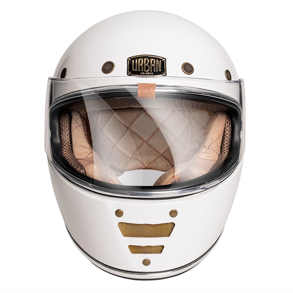 Capacete Urban Cafe Racer White