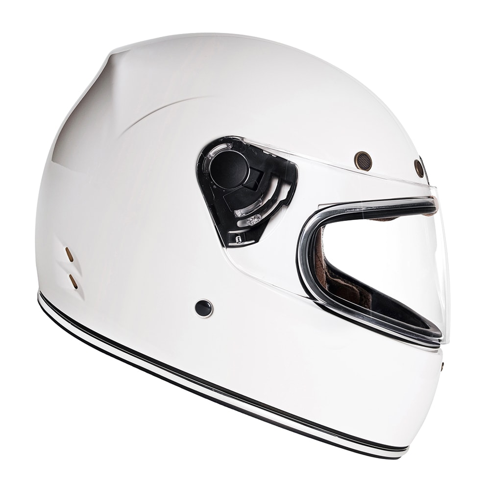 Capacete Urban Cafe Racer White