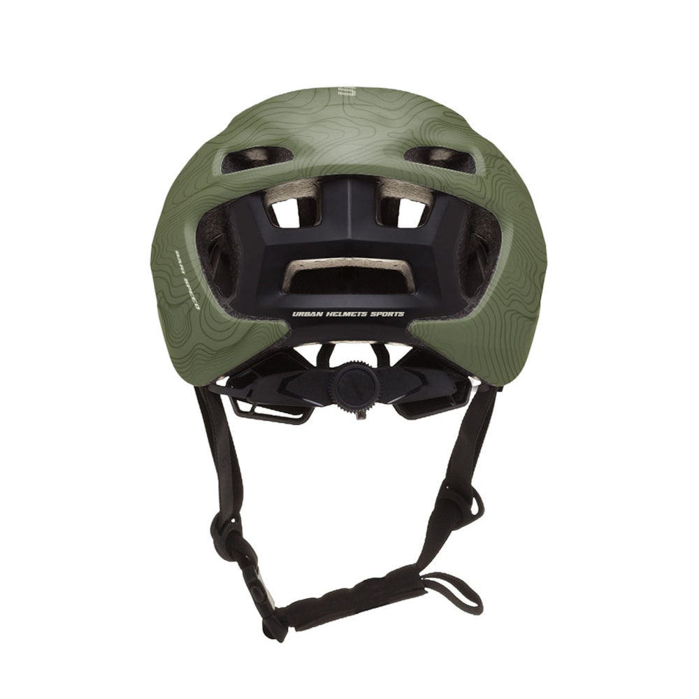 Capacete Urban Sports Bari Speed Verde Selva