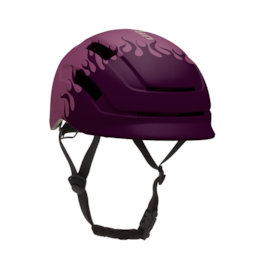 Capacete Urban Sports Broder Purple Haze Flames