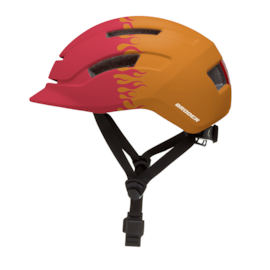 Capacete Urban Sports Broder Rubi Flames