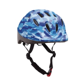 Capacete Urban Sports Kids Camo Azul