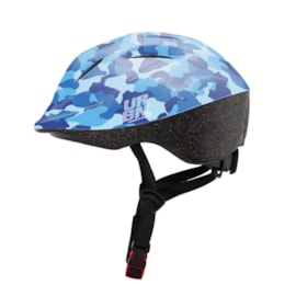 Capacete Urban Sports Kids Camo Azul