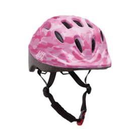 Capacete Urban Sports Kids Camo Rosa