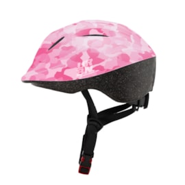 Capacete Urban Sports Kids Camo Rosa