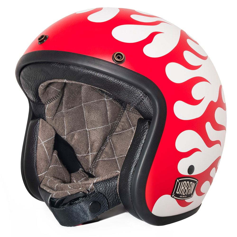 Capacete Urban Tracer Burning Branco