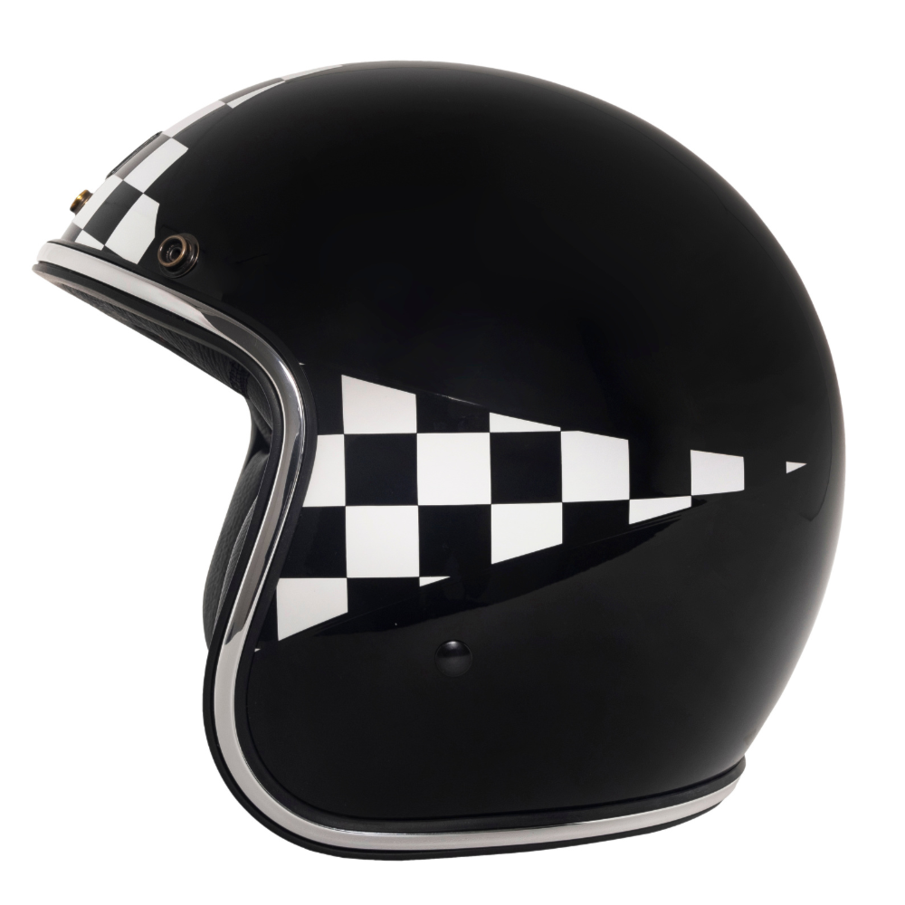 Capacete Urban Tracer Chess Star Preto