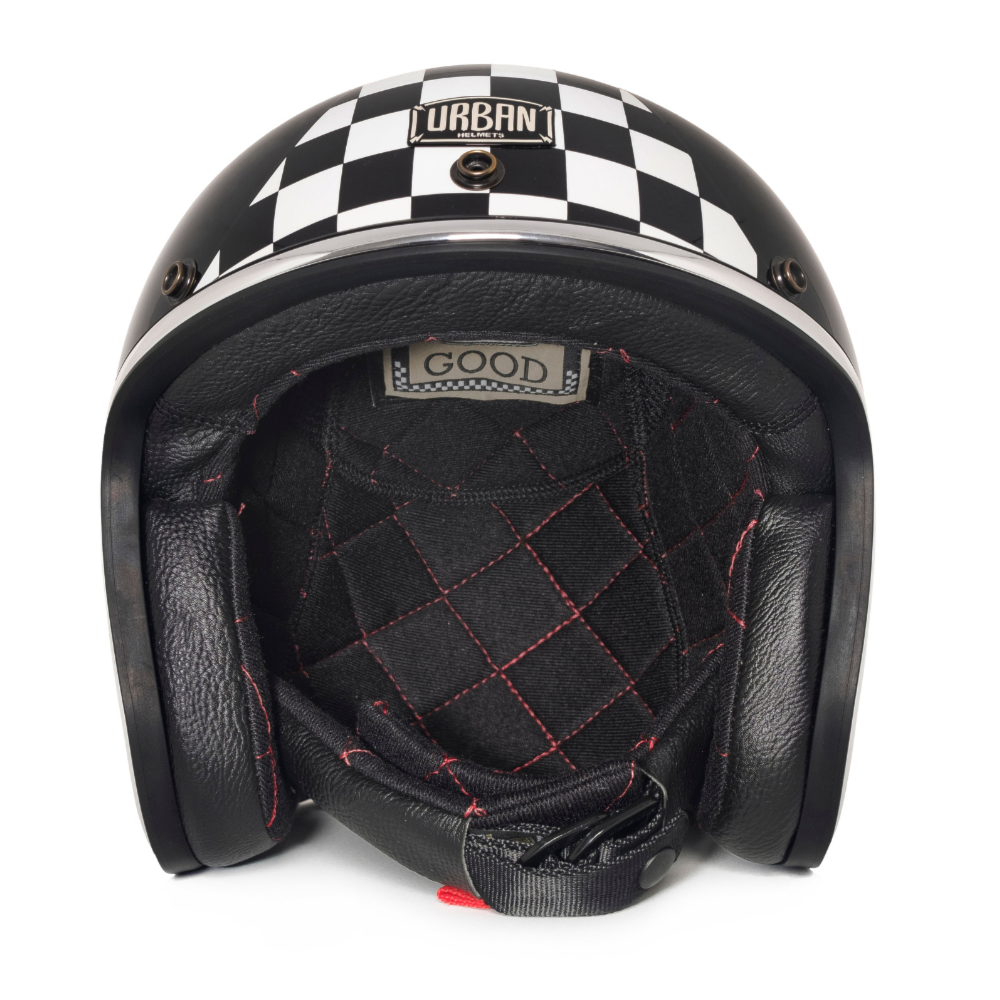 Capacete Urban Tracer Chess Star Preto