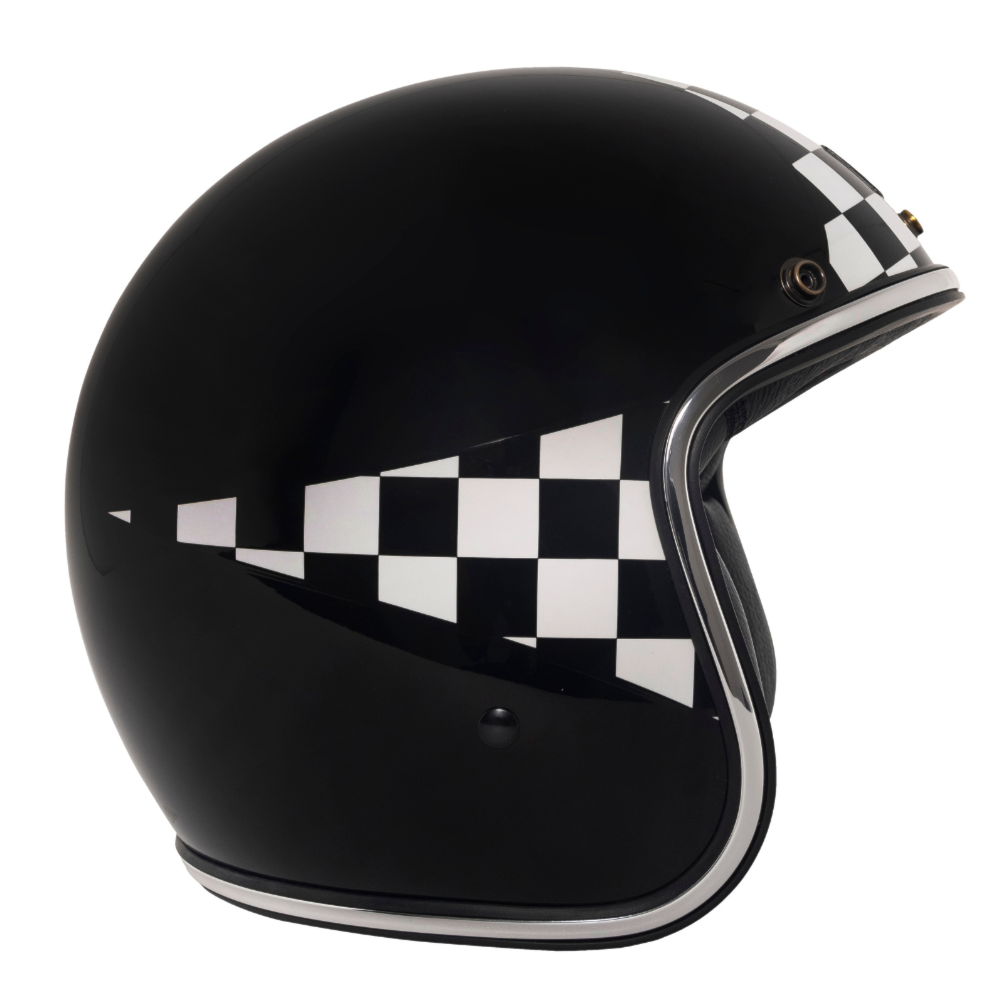 Capacete Urban Tracer Chess Star Preto